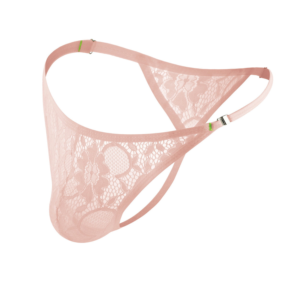 CLEVER-MENMODE Lace Low Rise Underwear, Quick-Dry Breathable Butt Lifting Shaping Sport Knit Panties