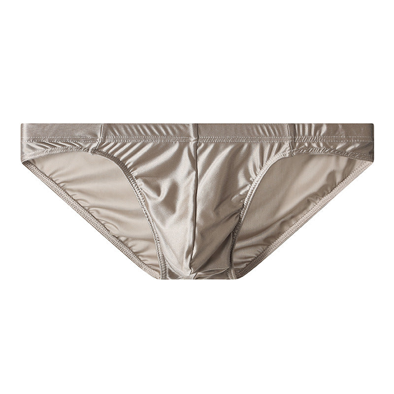 CK63 Nylon Mid Rise Underwear, Antibacterial Breathable Body Shaping Solid Color Knit Panties