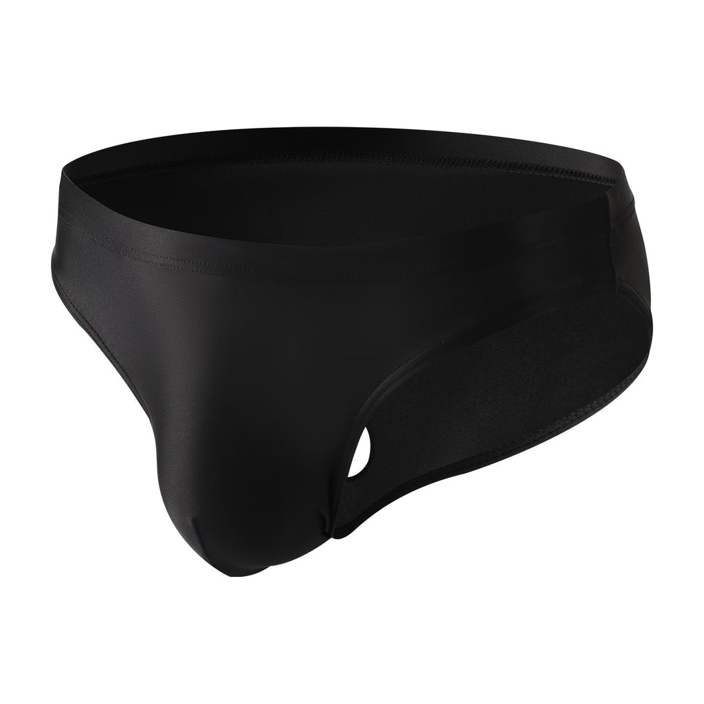 Quick Dry Ice Silk Low Waist Youth Underwear, Breathable Knit Panties