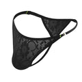 CLEVER-MENMODE Lace Low Rise Underwear, Quick-Dry Breathable Butt Lifting Shaping Sport Knit Panties