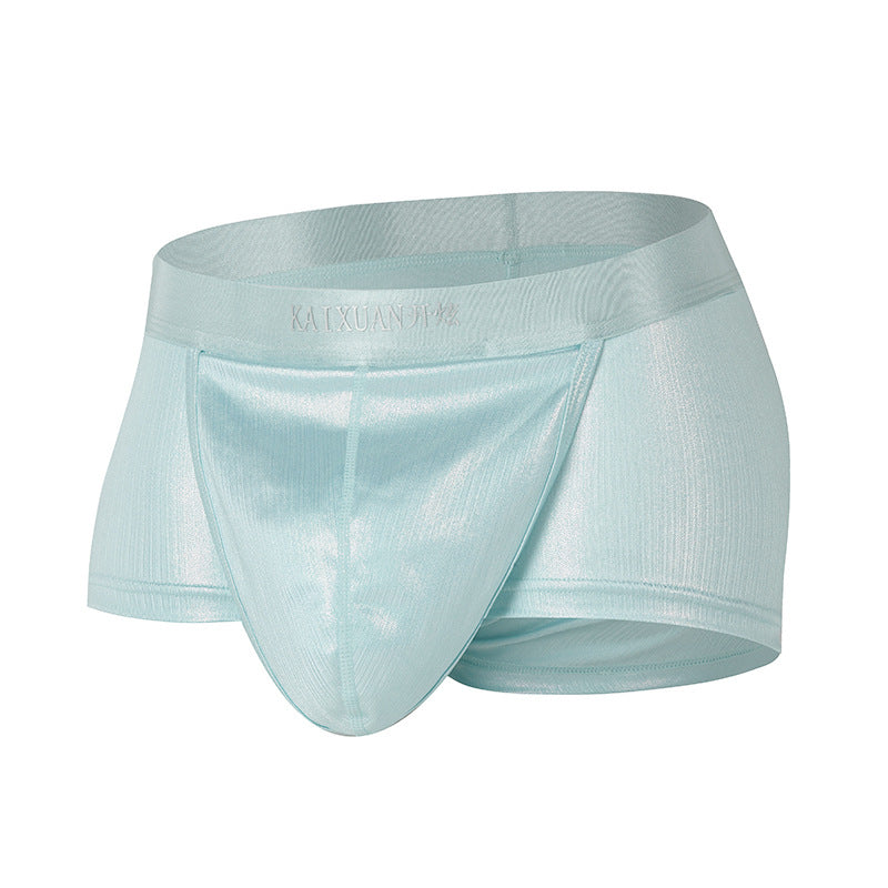 Stretchy Polyester Low Rise Underwear, Solid Color Knit Elastic Panties for Adults