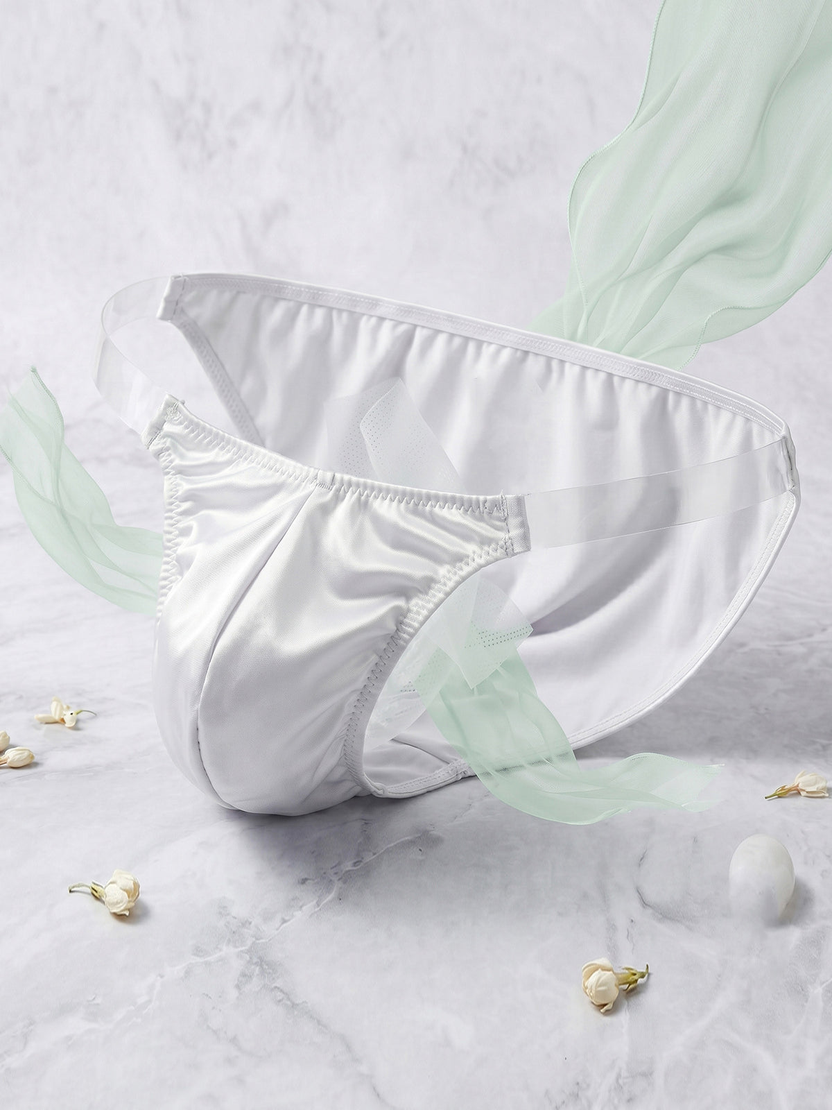 Nylon Spandex Low Rise Underwear, Invisible Quick-Dry Breathable Solid Color Knit Panties