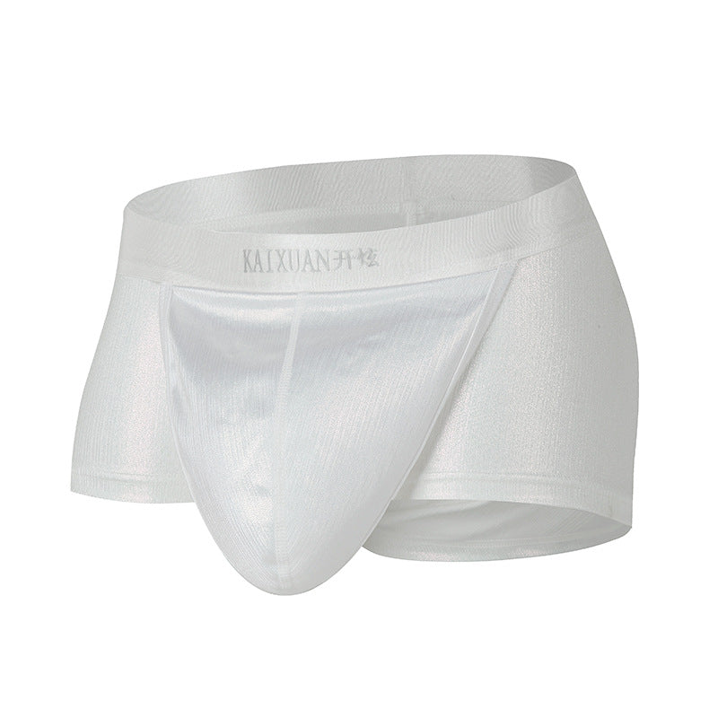 Stretchy Polyester Low Rise Underwear, Solid Color Knit Elastic Panties for Adults