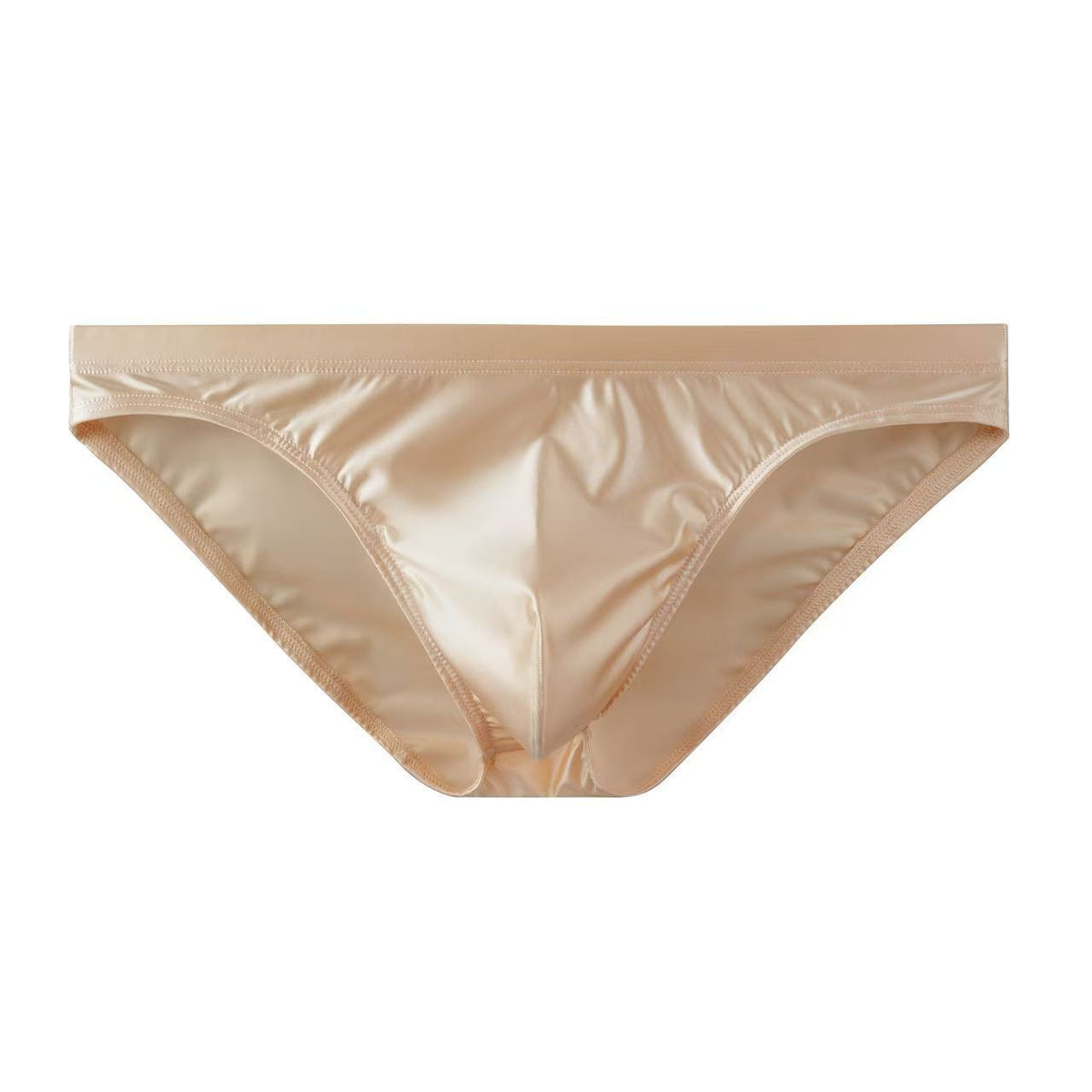 Quick Dry Ice Silk Low Waist Youth Underwear, Breathable Knit Panties
